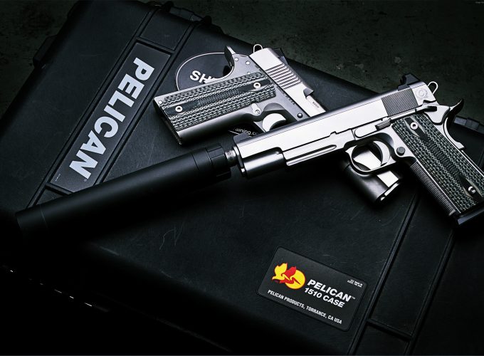 Wallpaper Dan Wesson M1911, ACP pistol, silencer, Military 4294317156